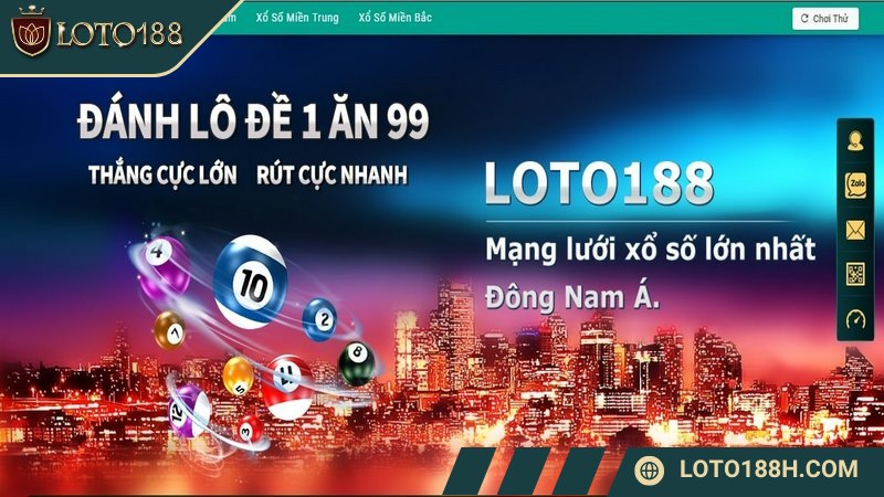 Đăng nhập LOTO188 để tham gia vào hoạt động cá cược